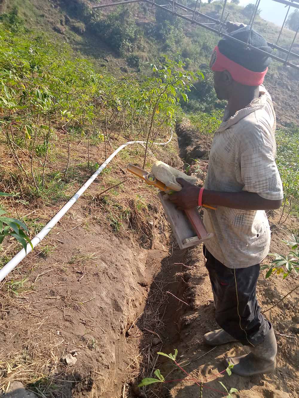 Deux systèmes d’adduction d’eau à Nyamukubi — vue 2