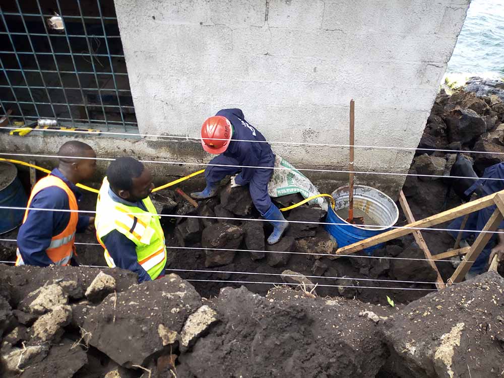 R&eacute;habilitation de la station de pompage et de drainage &agrave; Kyeshero &mdash; vue 2