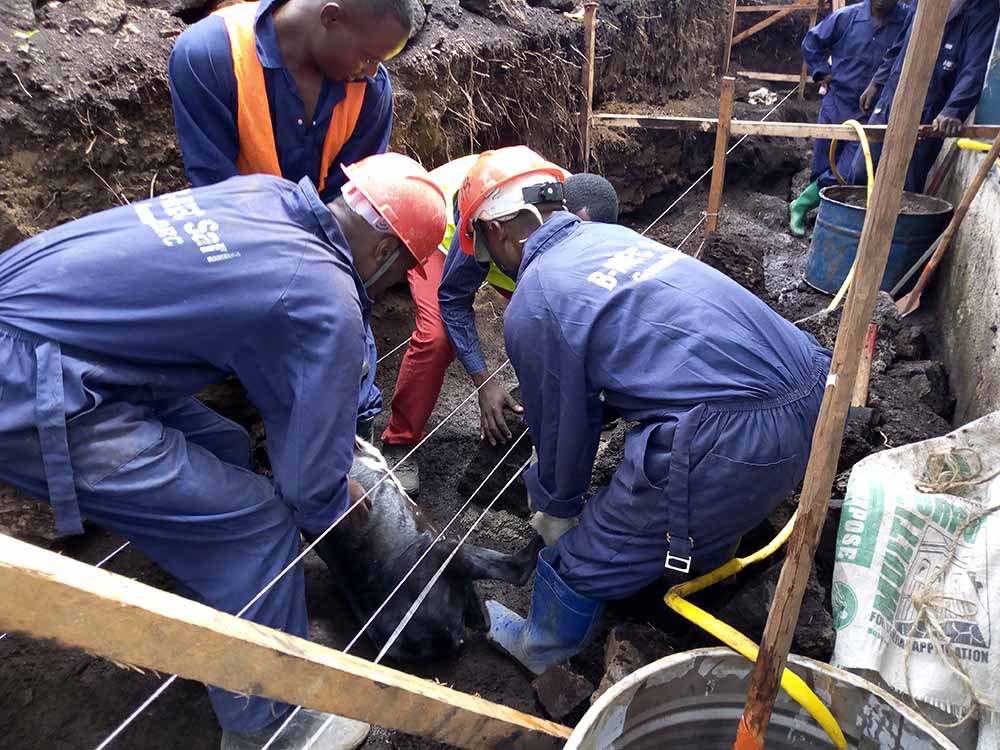 R&eacute;habilitation de la station de pompage et de drainage &agrave; Kyeshero &mdash; vue 5