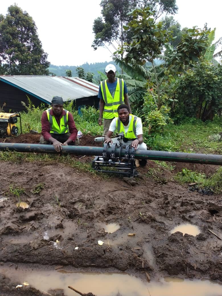 Amélioration de l’accès à l’eau dans le quartier Kitobo — vue 2