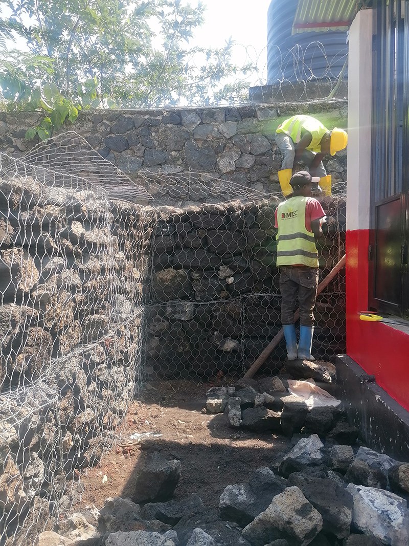 Amélioration des abris de la sous-délégation de Goma — vue 2