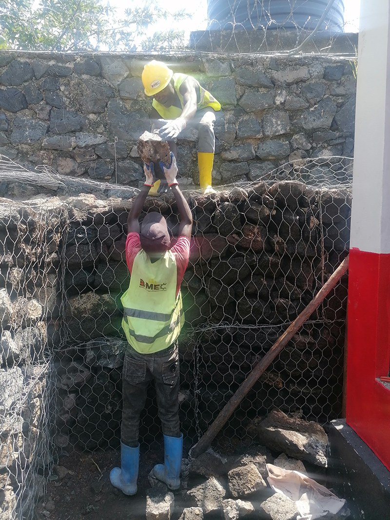 Amélioration des abris de la sous-délégation de Goma — vue 3