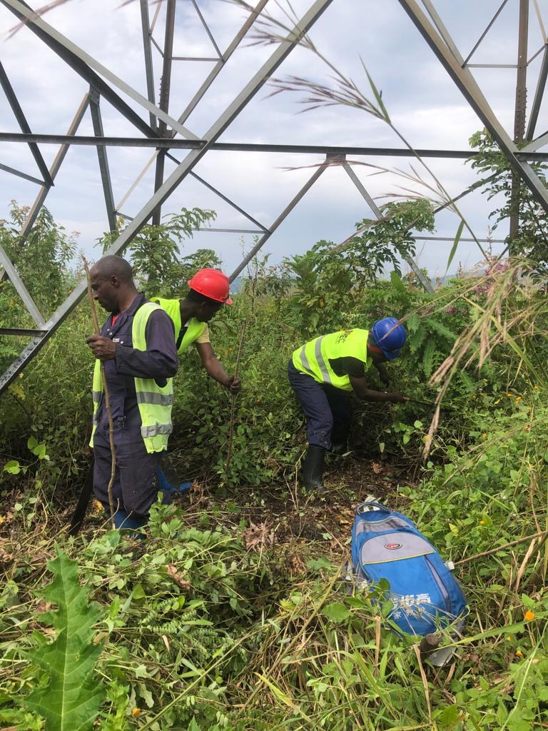 Débroussaillement de la ligne HTCA Bukavu-Goma - deuxième lot — vue 2