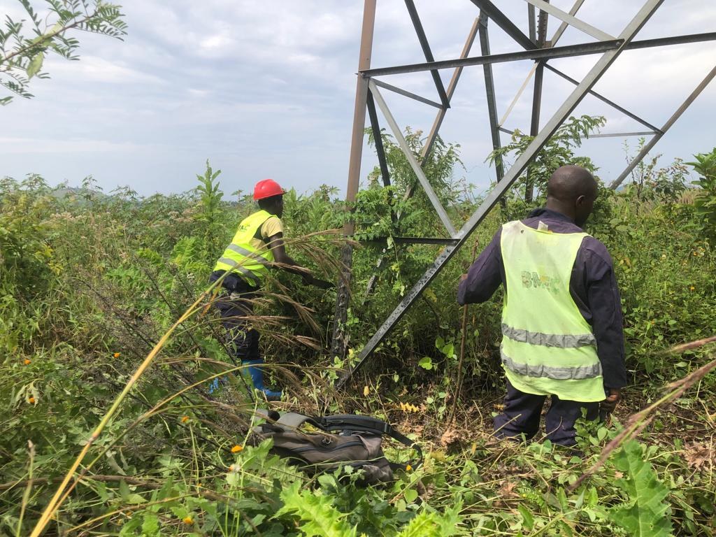 Débroussaillement de la ligne HTCA Bukavu-Goma - deuxième lot — vue 4