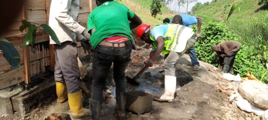 Réseaux d’eau et aménagement de sources à Masisi