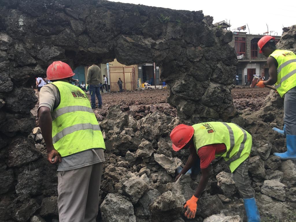 Réseaux d’eau et aménagement de sources à Masisi — vue 3