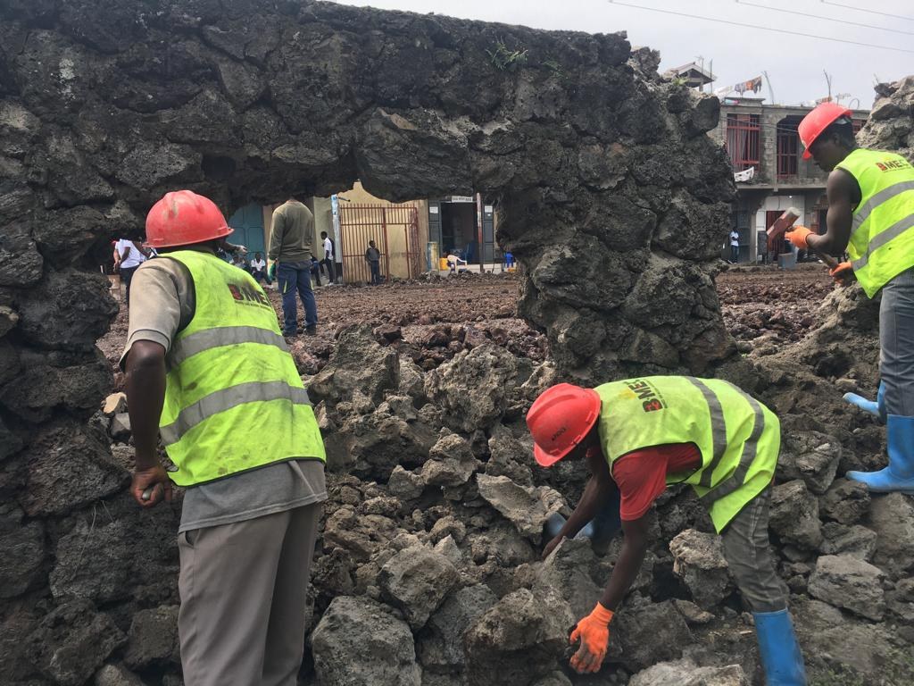 Réseaux d’eau et aménagement de sources à Masisi — vue 4