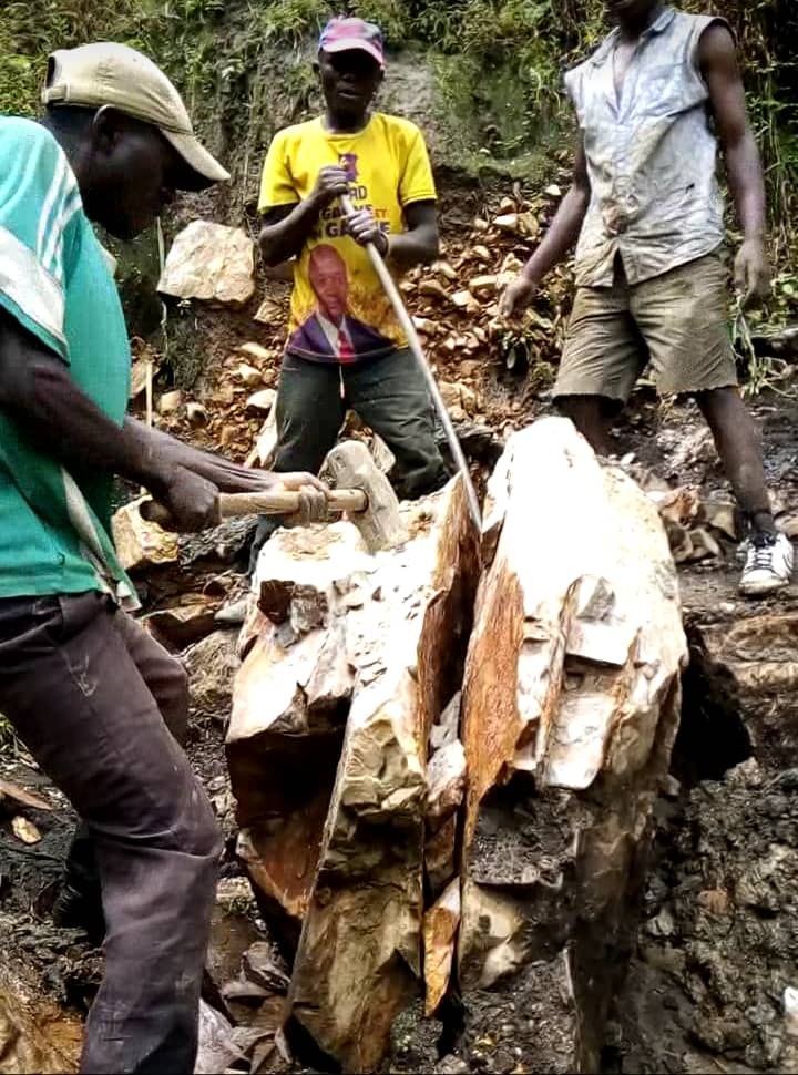 Réhabilitation du réseau d’eau de Nyamitaba sur 6 km — vue 2