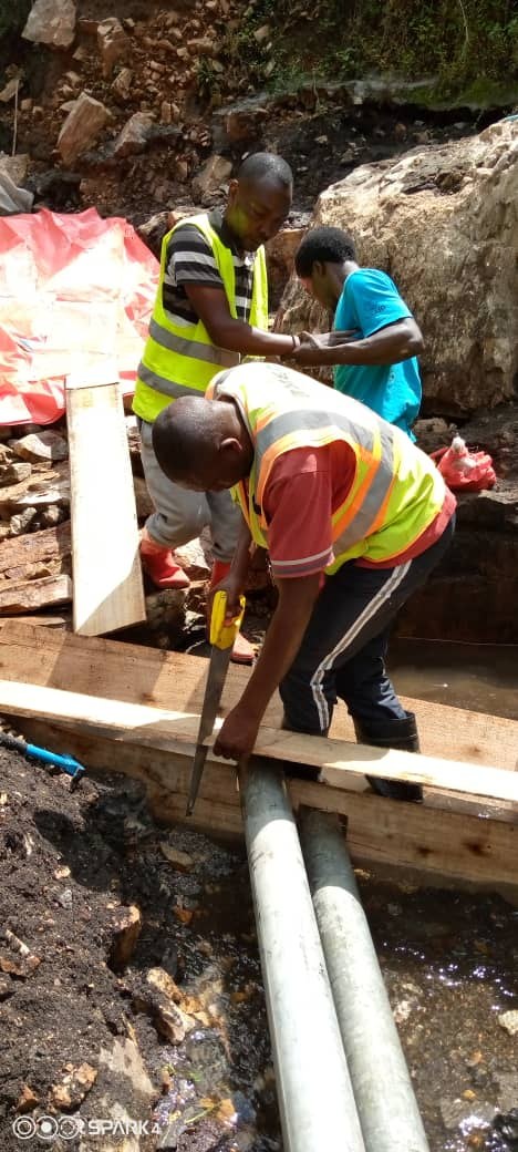 Réhabilitation du réseau d’eau de Nyamitaba sur 6 km — vue 3