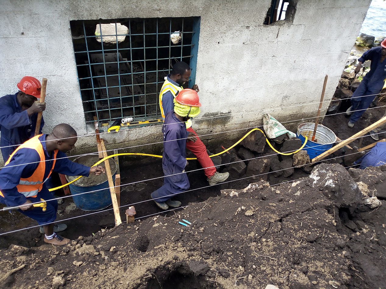 Remplacement de la conduite d’eau Keshero-Cathédrale — vue 2