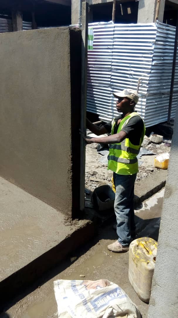 Travaux d’assainissement à la prison centrale de Goma — vue 2