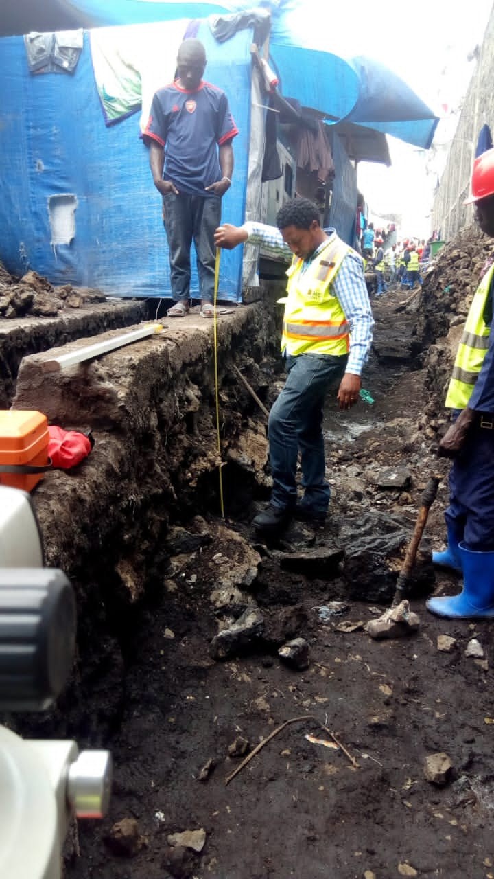 Travaux d’assainissement à la prison centrale de Goma — vue 3